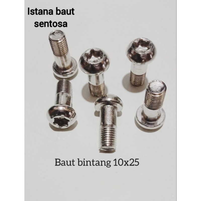 Jual Baut Bintang 10x25 Shopee Indonesia