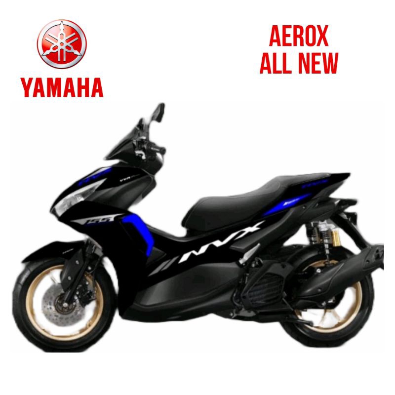 Jual STRIPING TRANSPARAN AEROX ALL NEW CONNECTED 155 NVX NEW 155