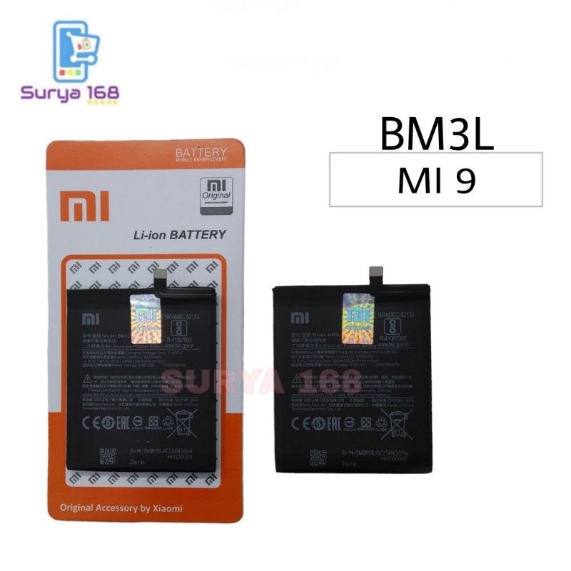 Jual BATTERY BATERAI BATTERE BATRE XIAOMI MI 9 BM 3L BM3L Shopee