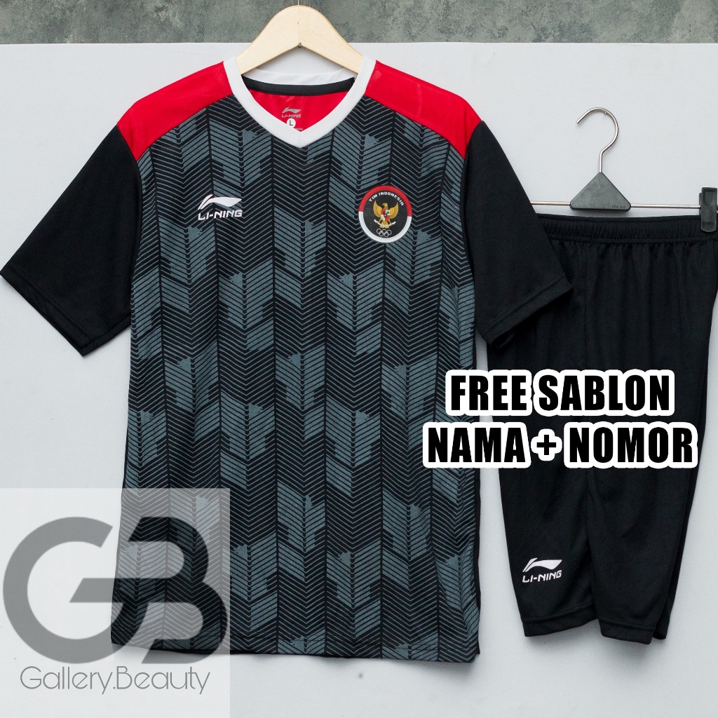 Jual Sablon Nama Nomor Punggung Jersey Setelan Timnas Mills Grade