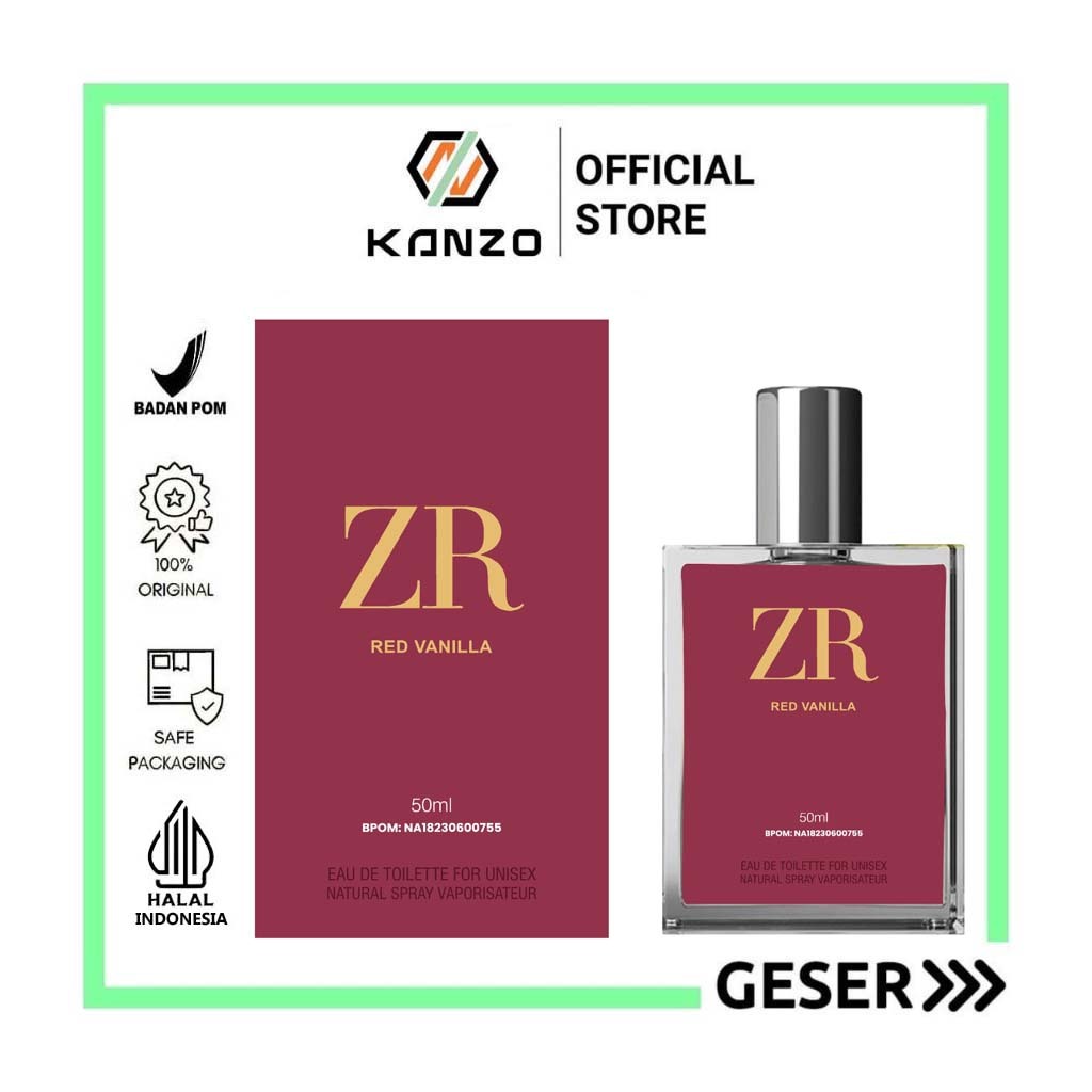 Jual Kanzo Bpom Parfum Zara Red Vanilla Ml Premium Parfum Zara