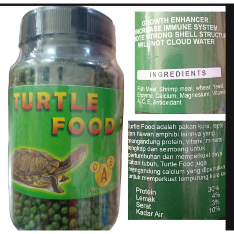 Jual Pelet Kura Kura Turtle Food Pakan Kura Kura Shopee Indonesia