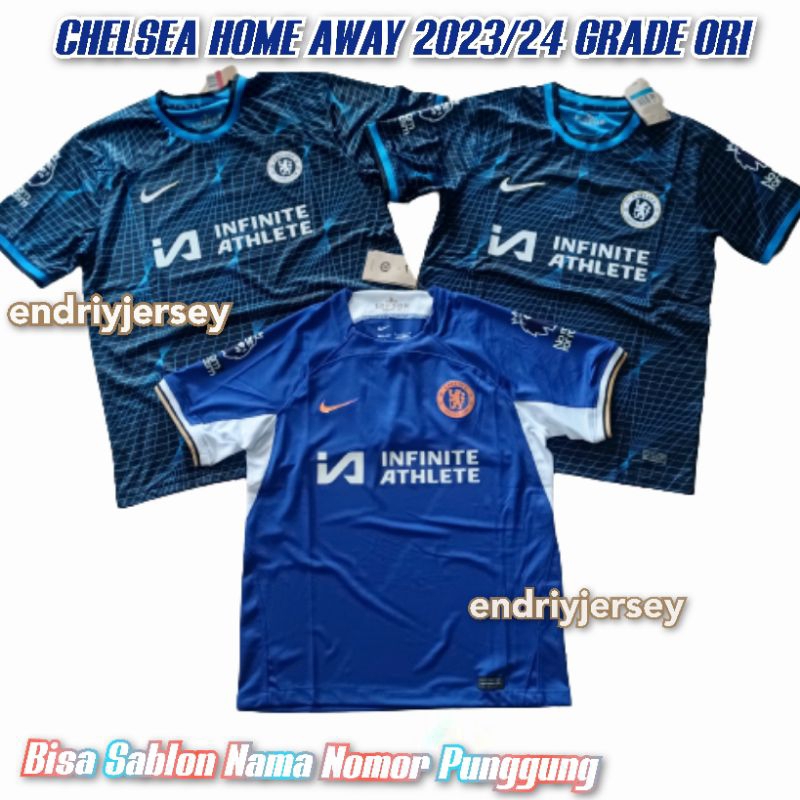 Jual Chelseaaa Home Chelseaaa Away Grade Ori Bisa Tambah