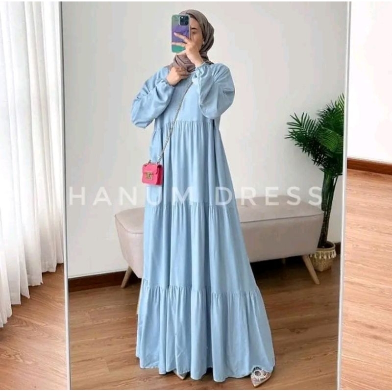 Jual Promo Gamis Maryam Rempel Tiga Susun Terlaris Gamis Canda