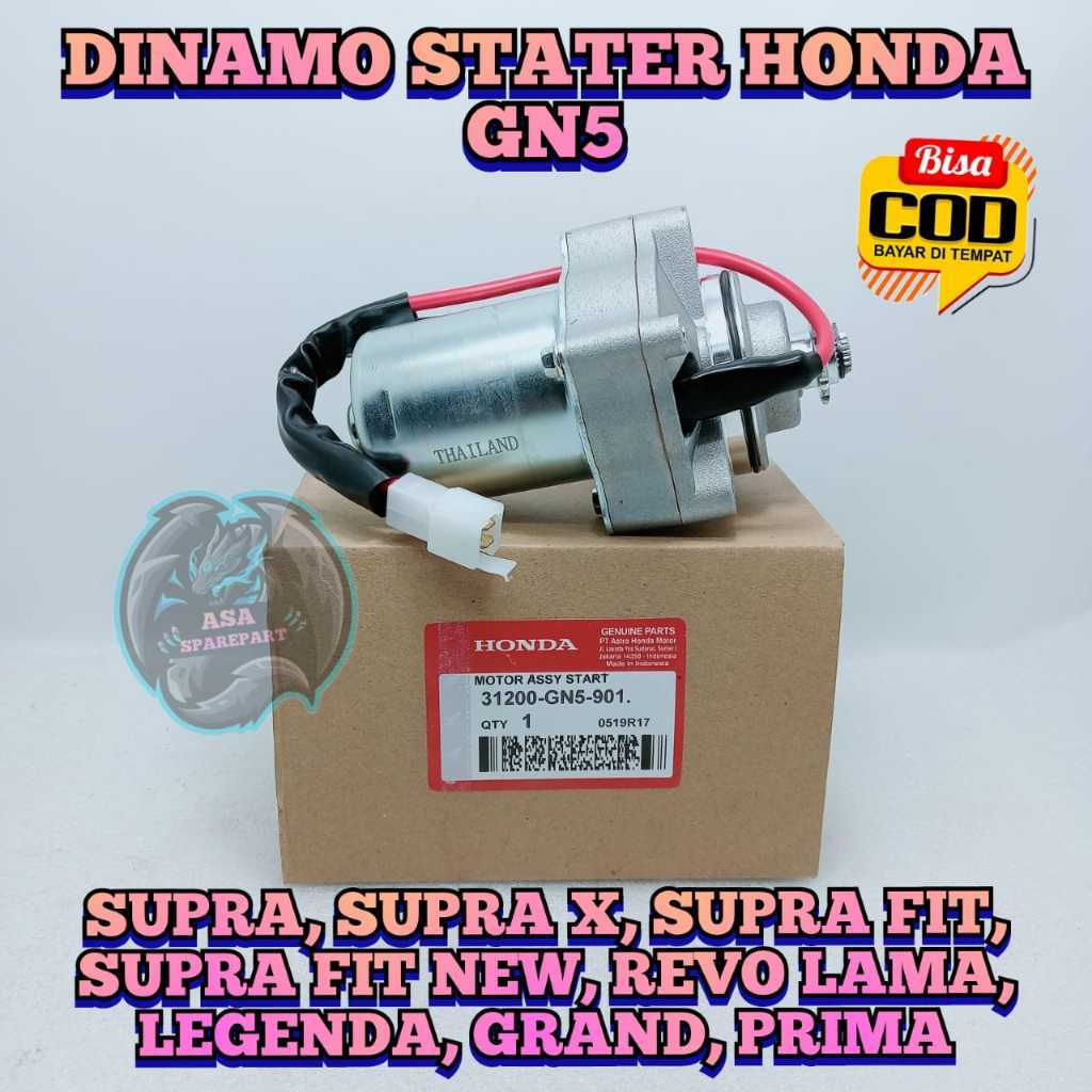 Jual Dinamo Stater Asli Original Honda Gn Revo Lama Supra Supra X