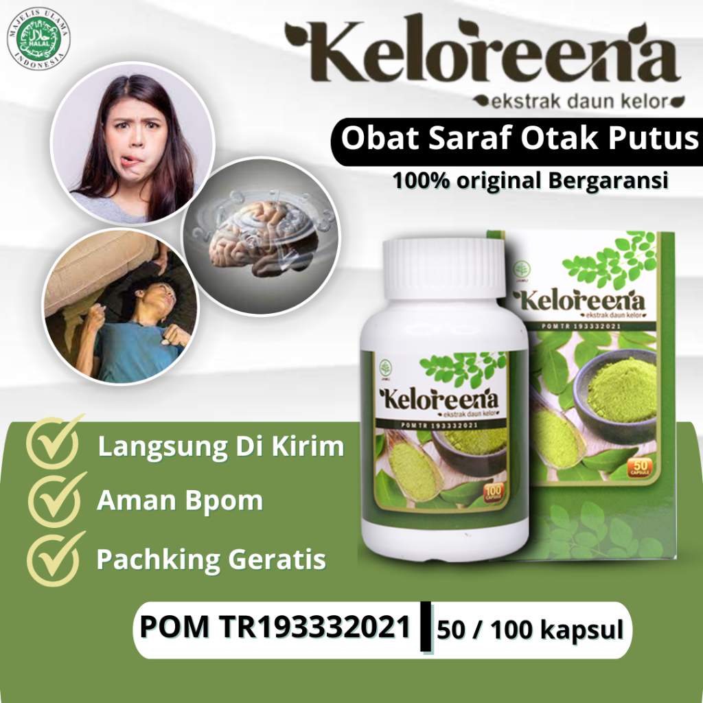 Jual Keloreena Obat Saraf Otak Putus Epilepsi Kejang Kejang Bells