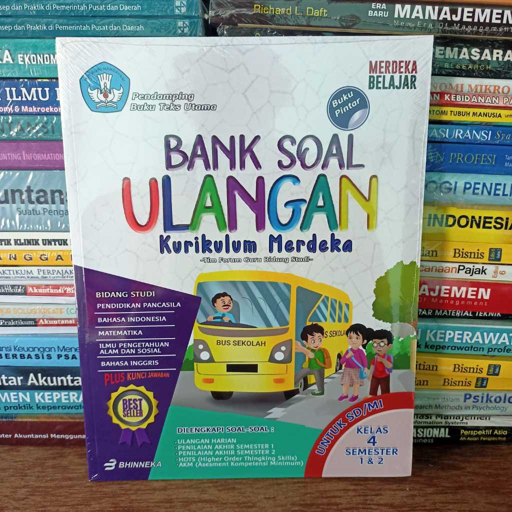 Jual Buku Pintar Bank Soal Ulangan Kurikulum Merdeka Sd Mi Kelas