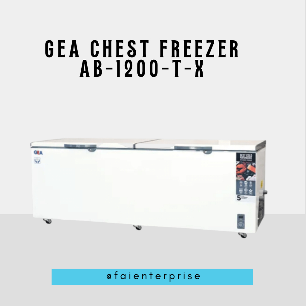 Jual GEA Chest Freezer AB 1200 T X 1050 Liter Shopee Indonesia