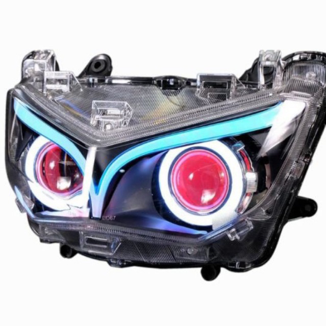 Jual Headlamp Lampu Depan Komplit Nmax New Shark Power Shopee Indonesia