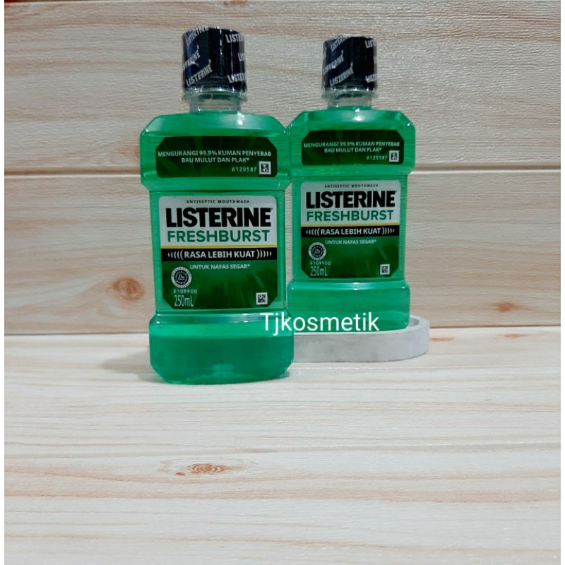 Jual Listerine Fresh Burst Antiseptic Mouthwash Ml Shopee Indonesia