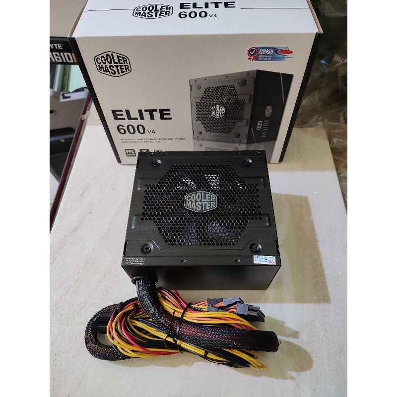 Jual Power Supply PSU COOLER MASTER Elite V4 White 600w 80 PowerSupply