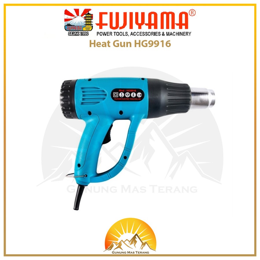 Jual Fujiyama Heat Gun HG 9916 Mesin Hot Gun Alat Pemanas Hotgun 1500