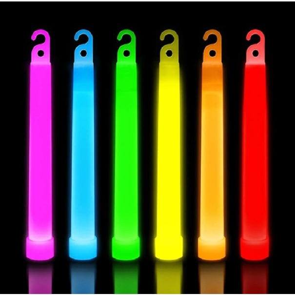 Jual Glow Stick Terang 6 Inch 1 Pcs Glow In The Dark Gelang Lampu