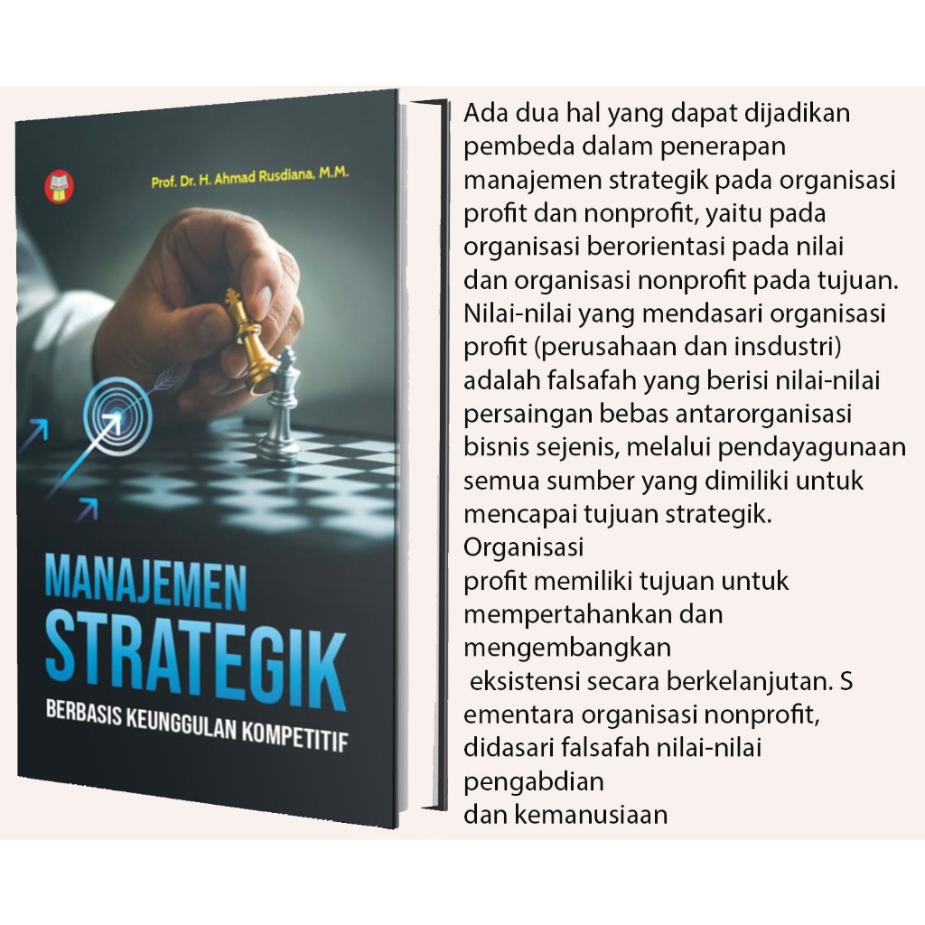 Jual BUKU MANAJEMEN STRATEGIK BERBASIS KEUNGGULAN KOMPETITIF Shopee