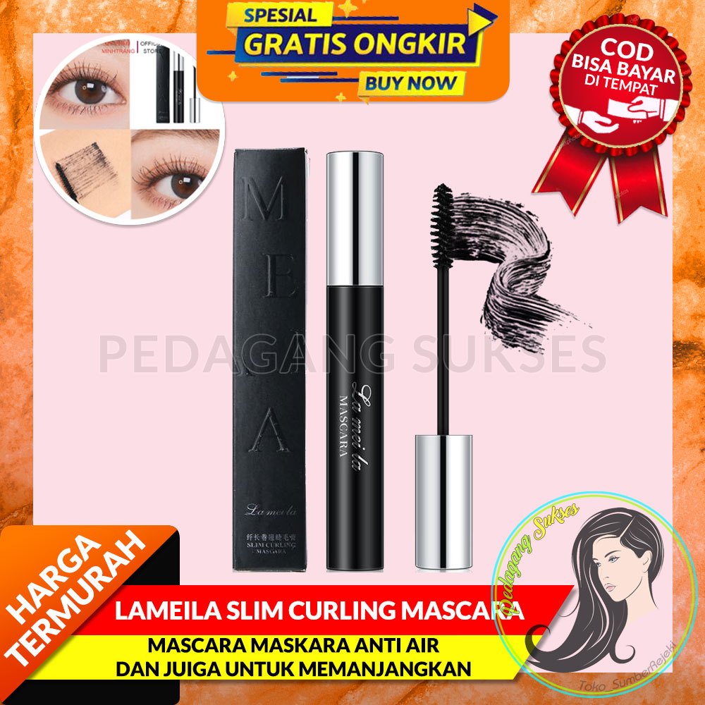 Jual SVMY LML SLIM CURLING MASCARA Anti Air Untuk Memanjangkan