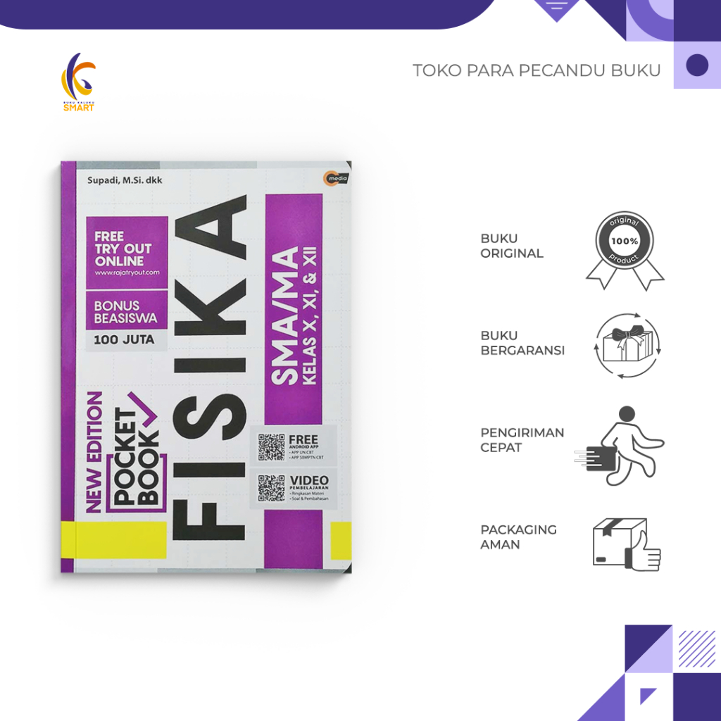 Jual Buku Pelajaran New Edition Pocket Book Fisika Sma Ma Kelas X Xi