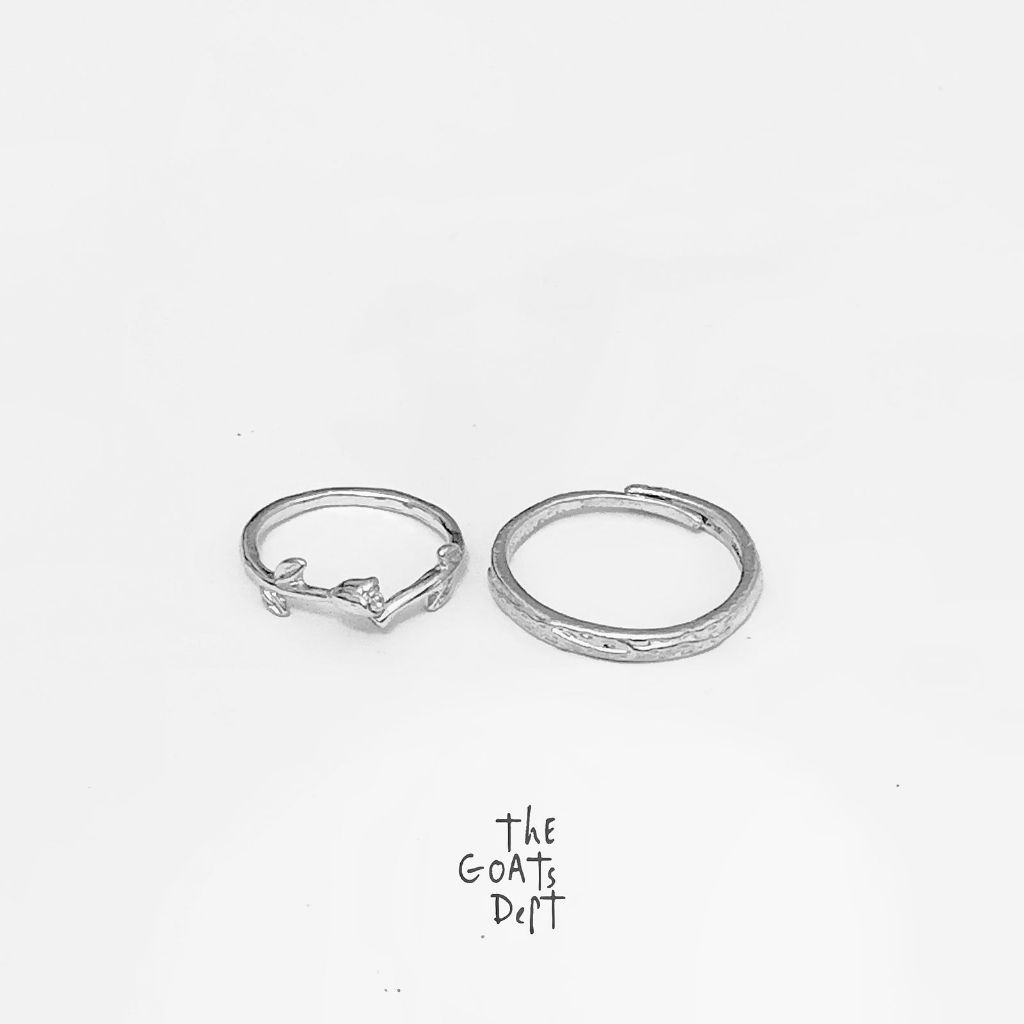 Jual The Goats Dept Bed Of Roses Couple Ring Original Tgd Cincin