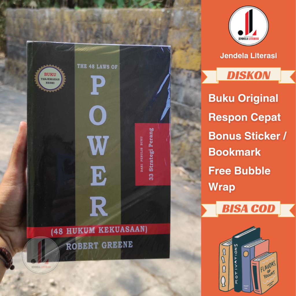 Jual Original Cover Terbaru The Law Of Power Hukum Kekuasaan