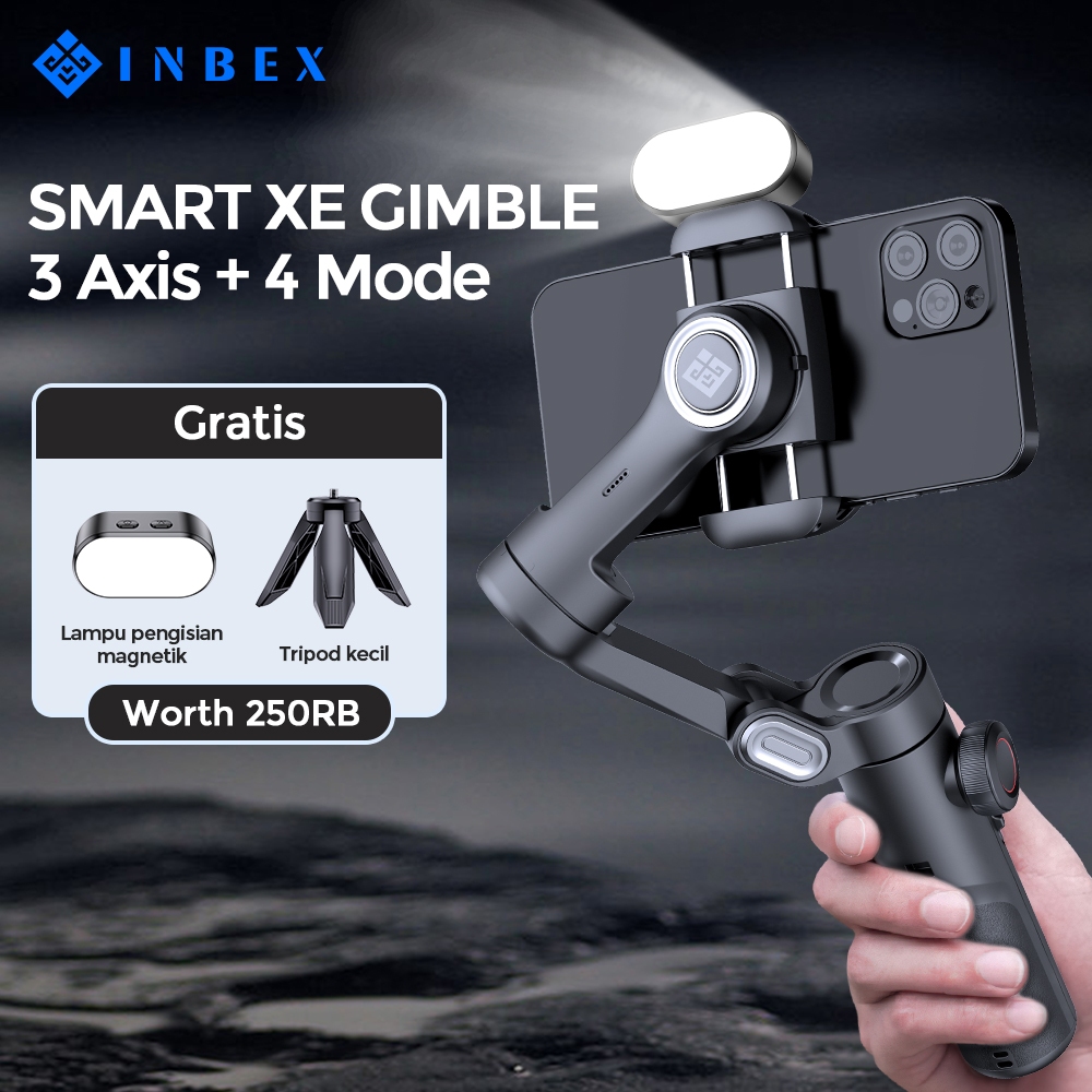 Jual INBEX Smart XE Gimbal Stabilizer For Smartphone 3 Axis Steady