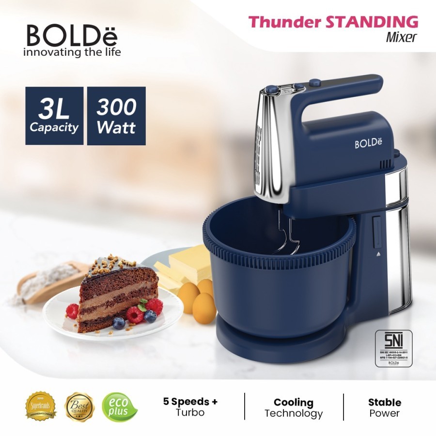 Jual Bolde Super Mix Thunder Stand Mixer Bowl L Garansi Resmi