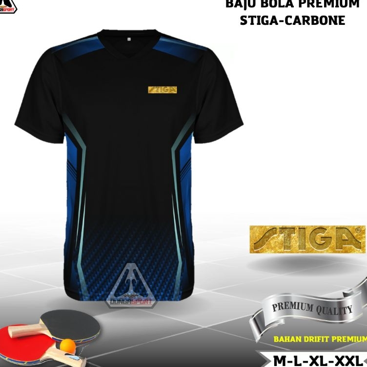 Jual Terbatas BPP 07 CARBONE BAJU PING PONG DEWASA KAOS TENIS MEJA