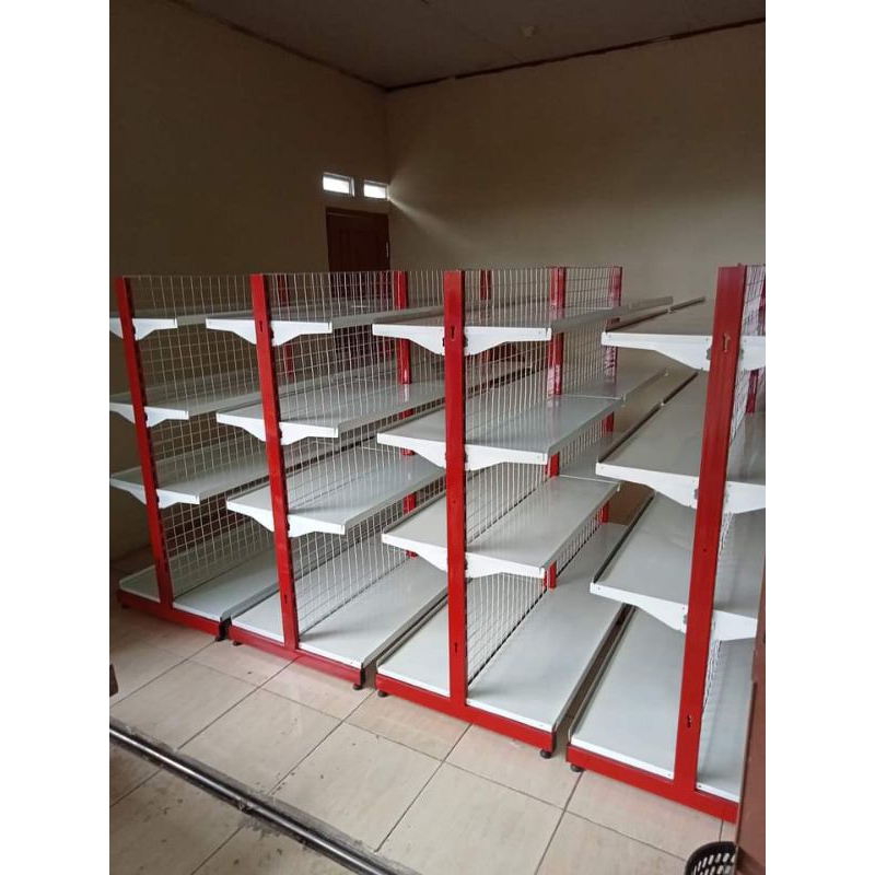 Jual Rak Gondola A Double Shopee Indonesia