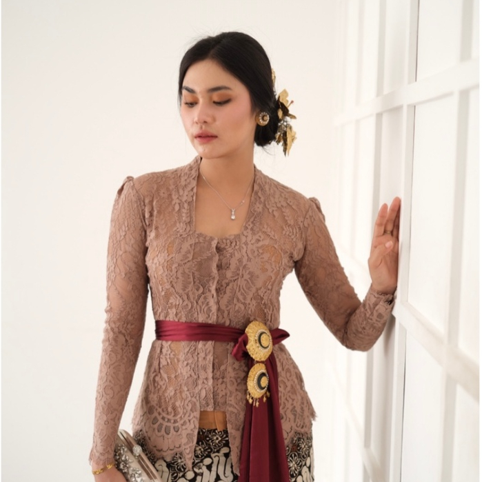 Jual Lace Cord Cammile Kebaya Bali Kebaya Modern Pakaian Kondangan