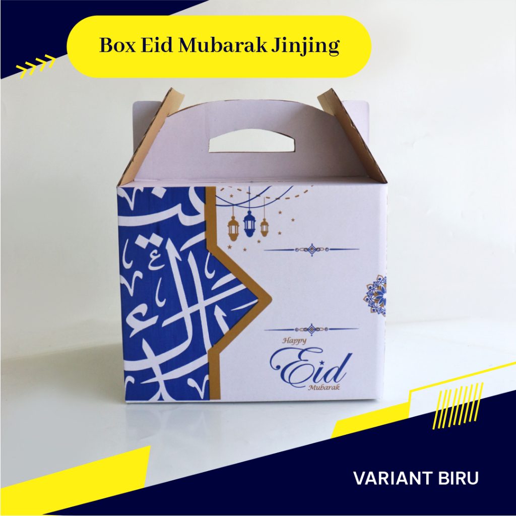 Jual BOX PARCEL EDISI EID ARABIC JINJING Uk 30 X 25 X 24 Cm Karton