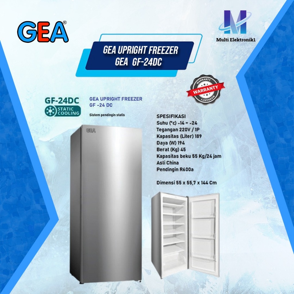 Jual Gea Freezer Gf Dc Gf Dc Rak Freezer Es Batu Asi Dll