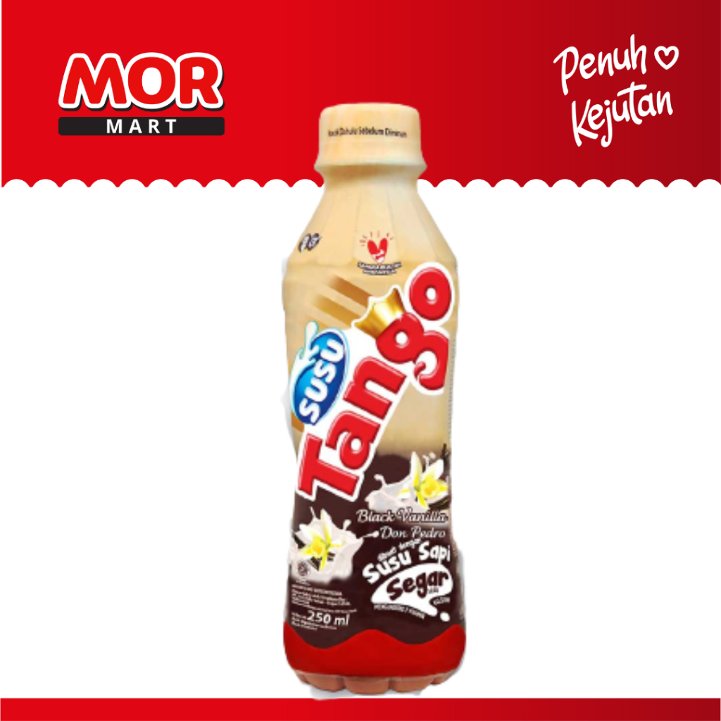 Jual TANGO Drink Don Pedro Black Vanilla Minuman Cokelat Vanila Hitam