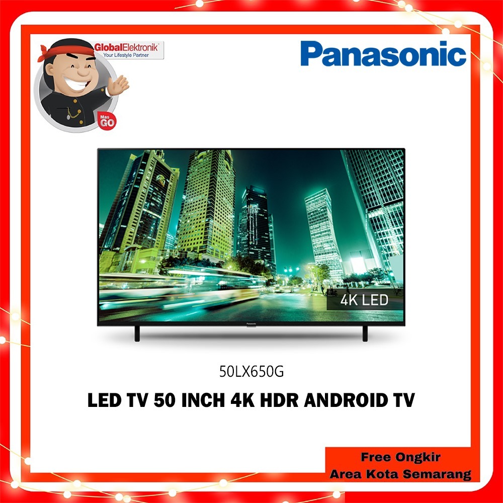 Jual PANASONIC TV LED 50 Inch LED 4K HDR Smart TV TH 50LX650G Shopee