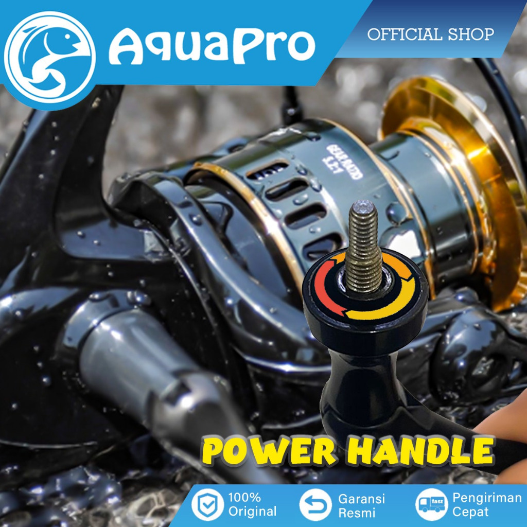 Jual Aquapro Reel Pancing Power Handle Wt Wt Gulungan Pancing