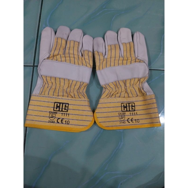 Jual Sarung Tangan Cig Kombinasi Safety Glove Original Shopee Indonesia