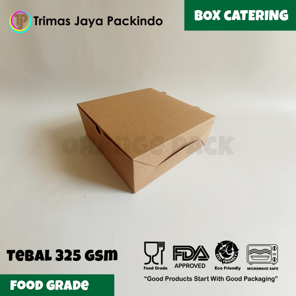 Jual Dus Nasi 20x20 Katering Box Dus Katering Tebal Dus Katering