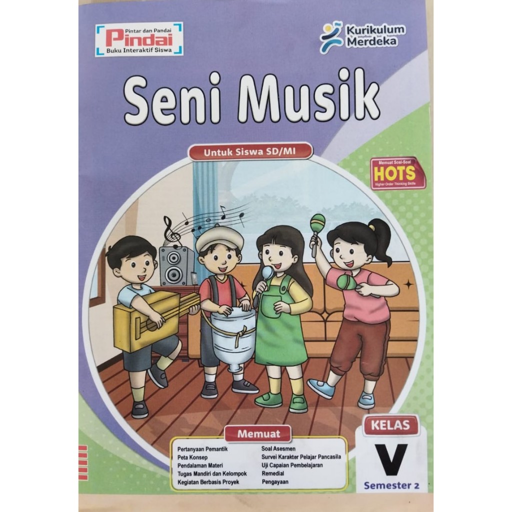 Jual Lks Pindai Seni Teater Tari Musik Rupa Semester Untuk Sd Mi