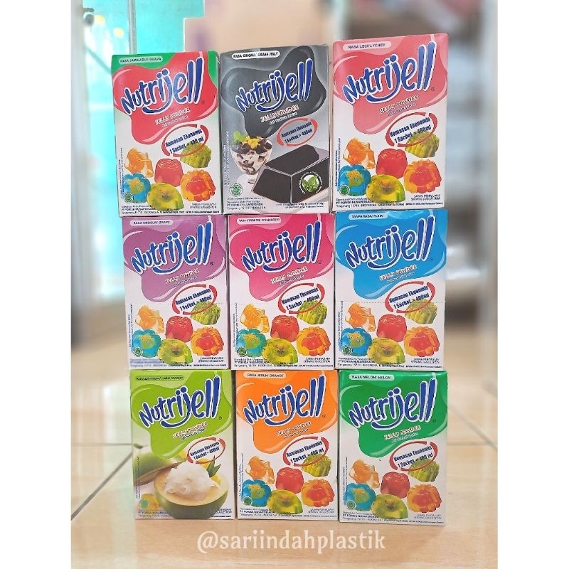 Jual Nutrijell Jelly Kemasan Ekonomis G Shopee Indonesia