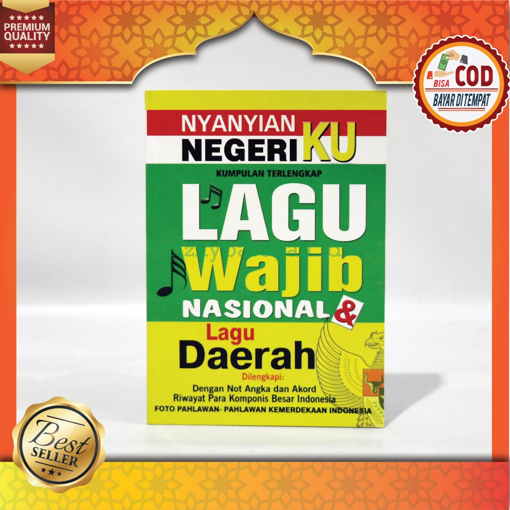 Jual Buku Nyanyian Negeriku Kumpulan Lagu Wajib Nasional Lagu Daerah