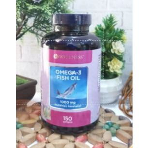 Jual Wellness Omega Fish Oil Mg Softgels Shopee Indonesia