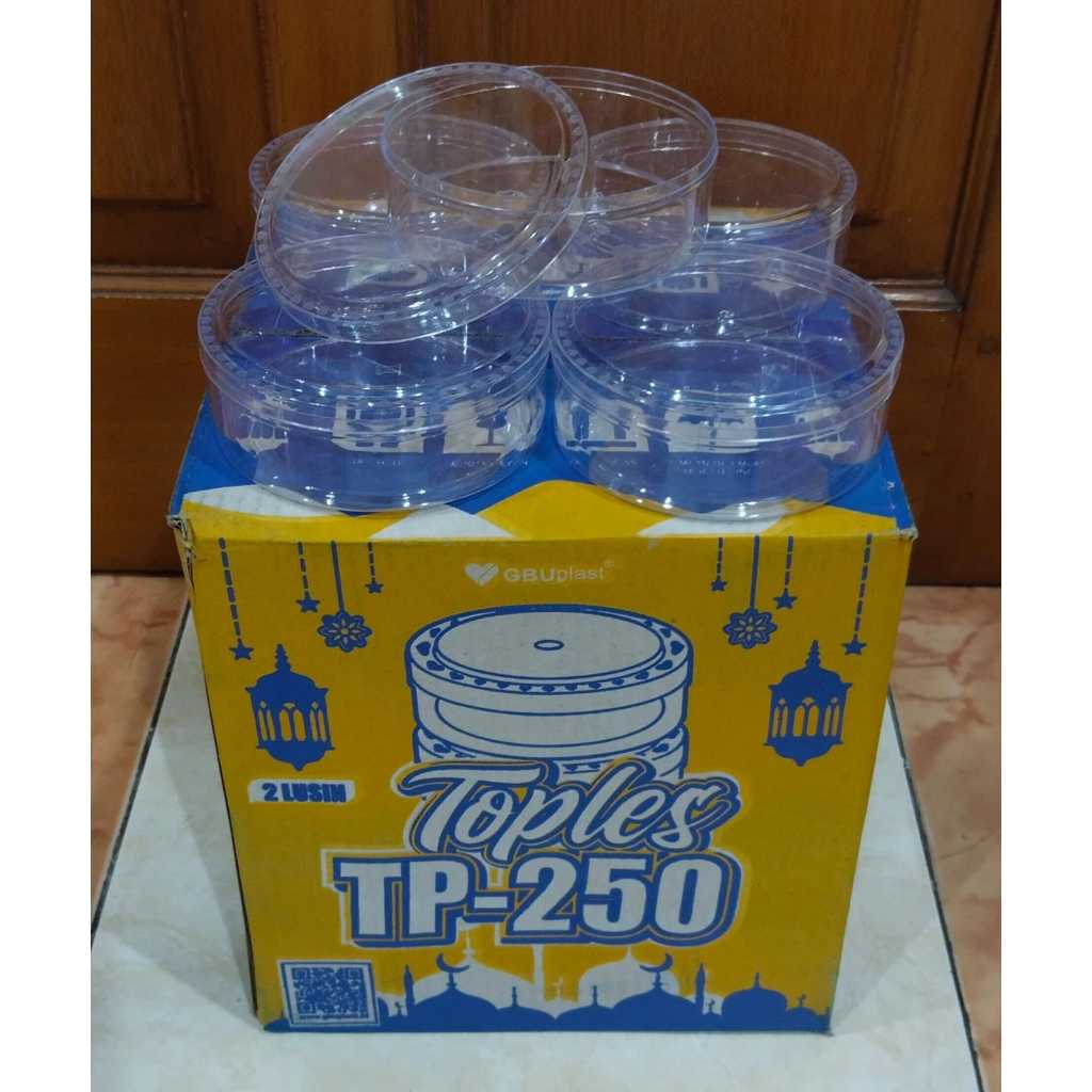 Jual Toples Kue Kering Nastar 250 Gram GBU TP 250 Plastik Mika TP250