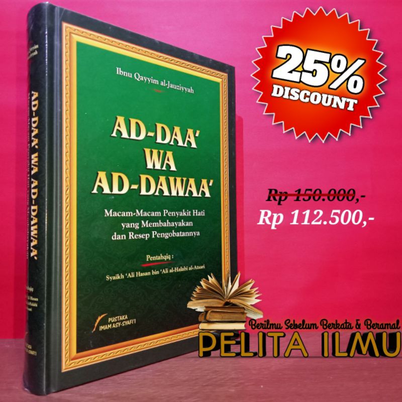 Jual Buku Ad Daa Wa Ad Dawaa Macam Macam Penyakit Hati Yang