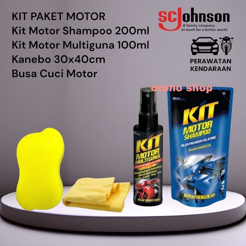 Jual Kit Motor Shampoo Kit Paket Motor Kit Motor Multiguna Kanebo