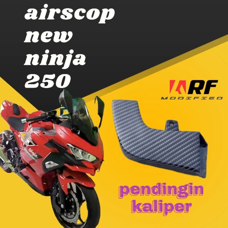 Jual Airscope Air Scoop Pendingin Kaliper Kawasaki New Ninja 250 2017