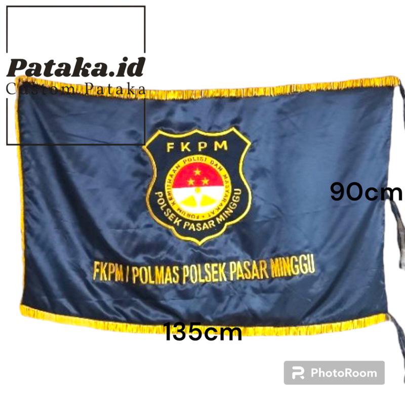 Jual Bendera Pataka FKDM Custom Tulisan Shopee Indonesia