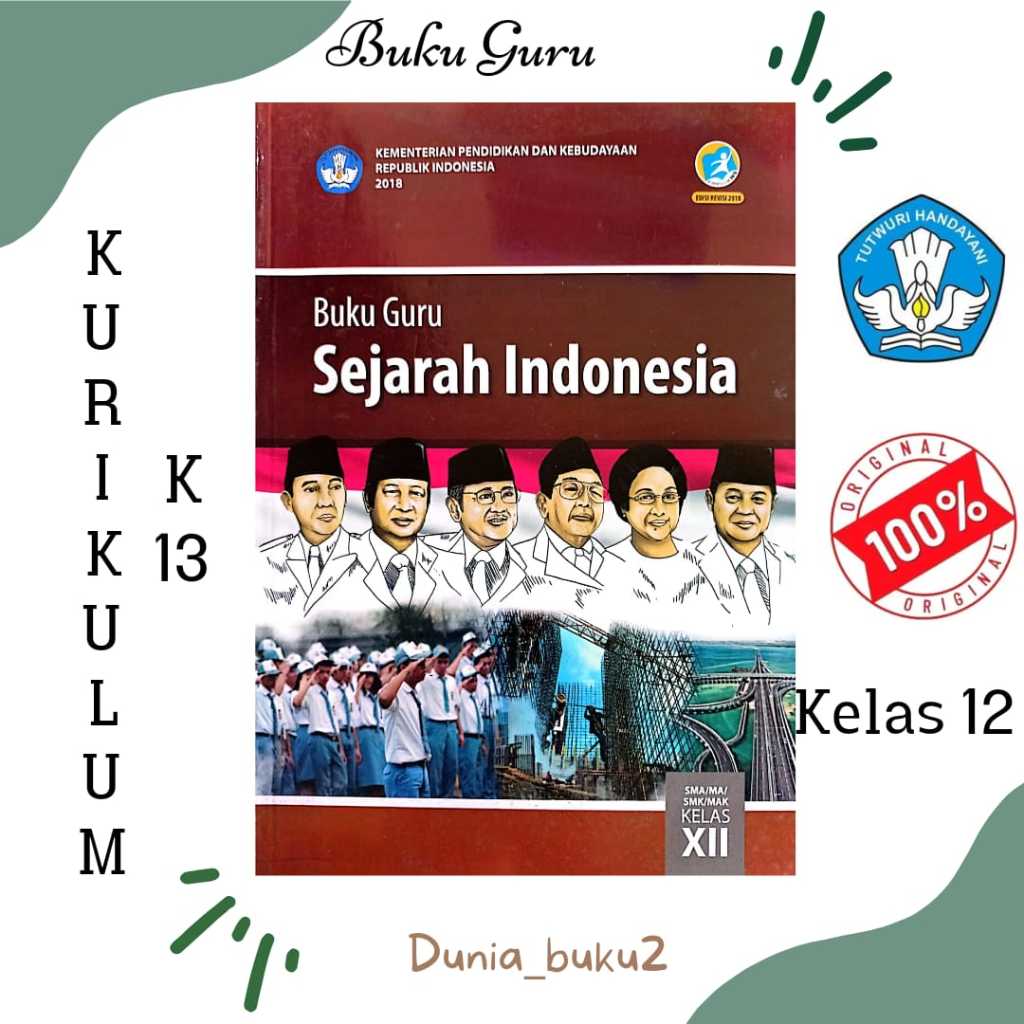 Jual Buku Guru Sejarah Indonesia Kelas Ma Sma Smk Shopee Indonesia