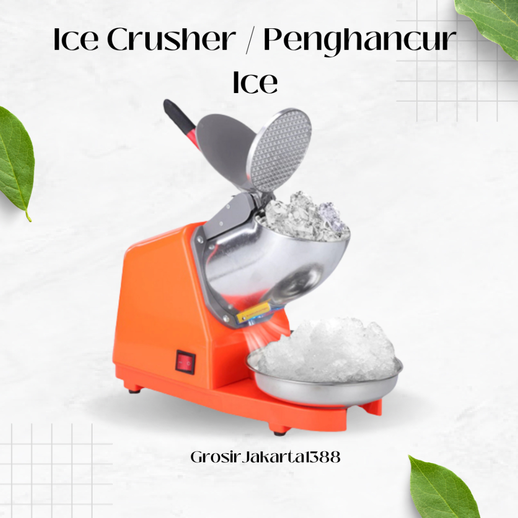 Jual Mesin Es Serut Ice Crusher Alat Serut Es Penghancur Es Batu