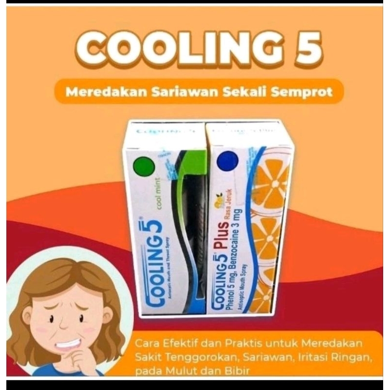 Jual Cooling Plus Antiseptik Mulut Sariawan Dan Sakit Gigi