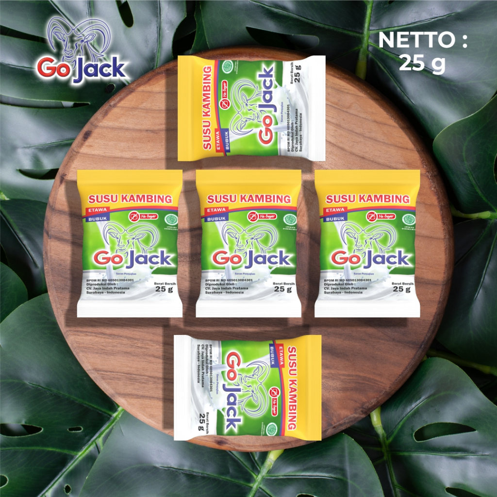 Jual Sachet Susu Kambing Etawa Go Jack G No Sugar Cocok Untuk Sendi