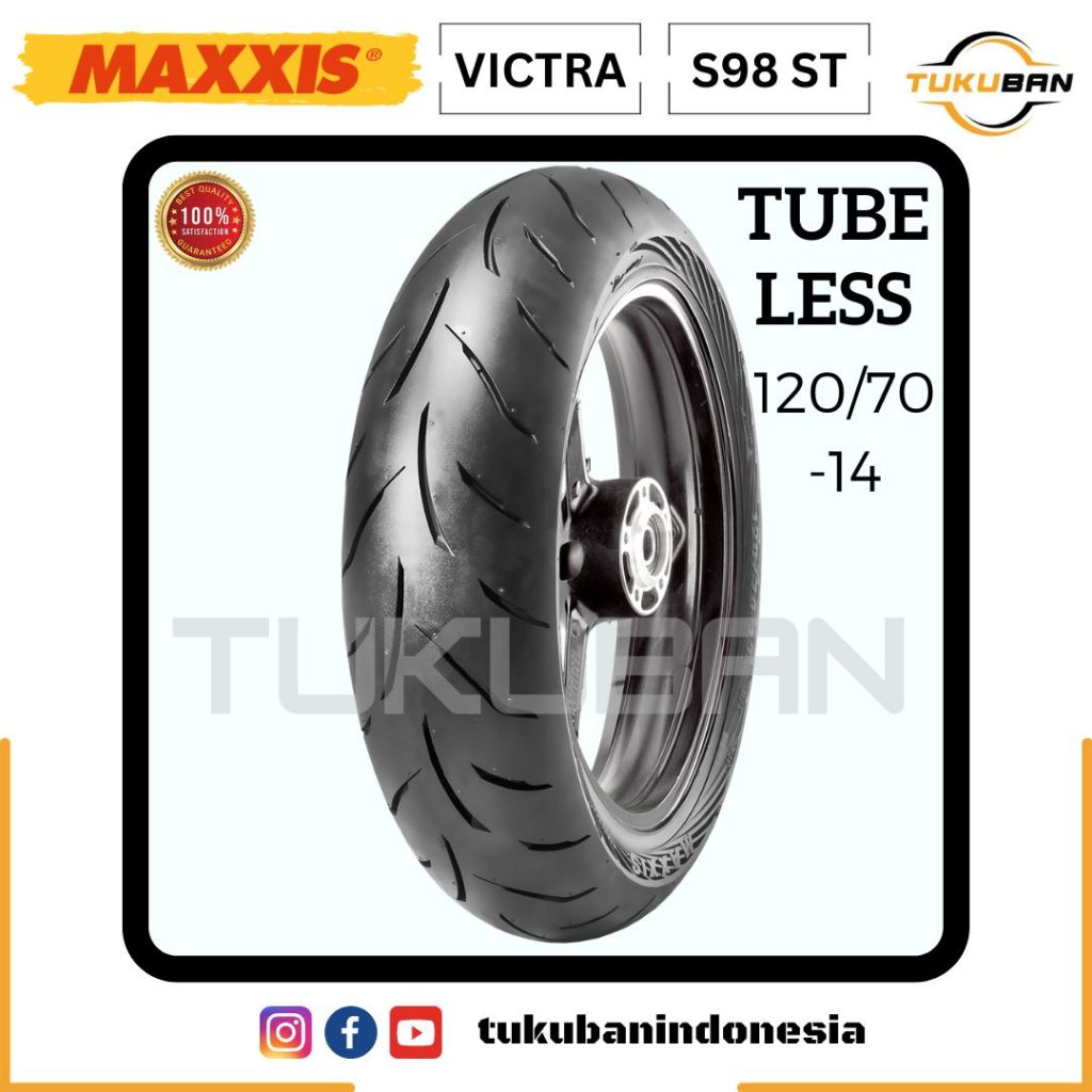 Jual Ban Motor Matic Ring Tipe Maxxis Victra S St Ukuran