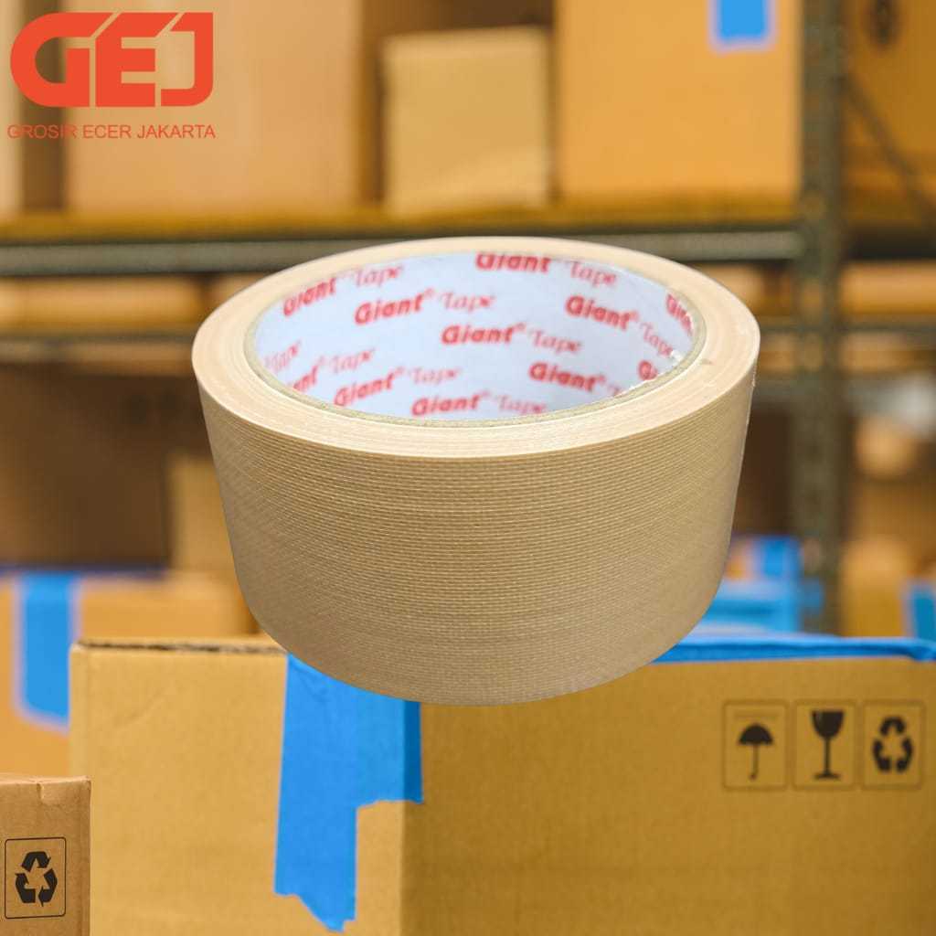 Jual Lakban Kain Giant Cloth Tape Warna 2inch 45mm X 10yard