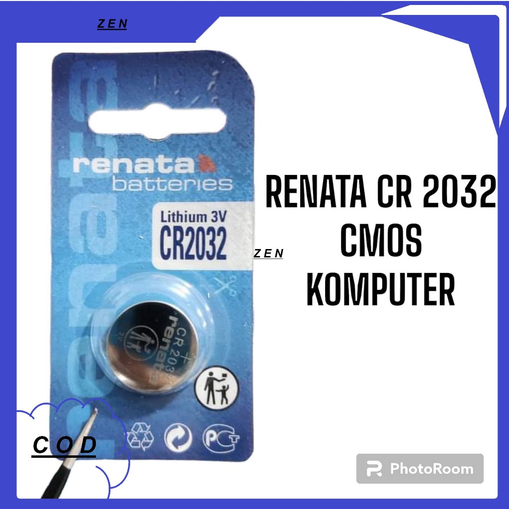 Jual Baterai Renata Cr Original Batrai Cmos Komputer Cr